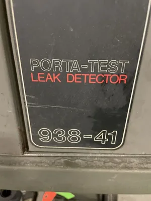 Varian 938-41 Porta-Test Helium Leak Detector / Mass Spectrometer –