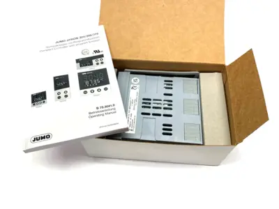 USED JUMO DTRON COMPACT CONTROLLER 2-LOGIC INPUTS