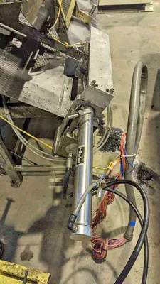 Tube Straightener and Cut-Off Machine, Komo Machine