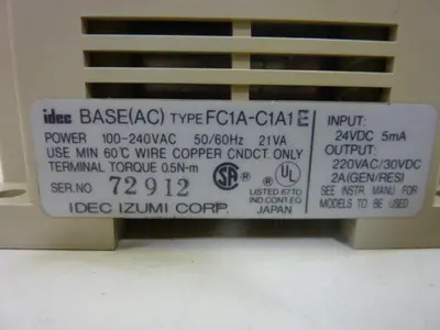 USED IDEC FC1A-C1A1E