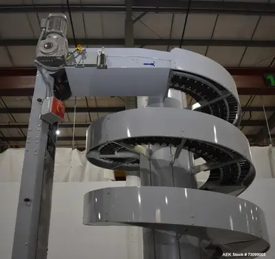 Used RYSON 1300-400-D1-3.75 Spiral Conveyors Illinois US | Aaron Equipment #87152
