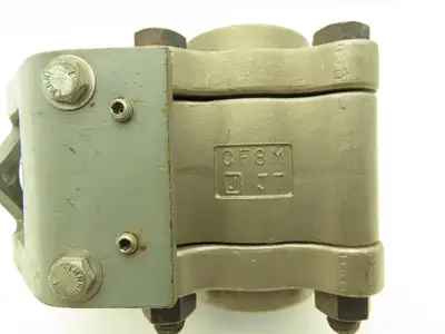 Jamesbury 1 1/2 4A 3600 TT1 1-1/2" NPT Stainless Ball Valve 316SS 150psi