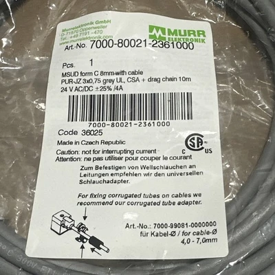 NEW Murr-Elektronik 7000-80021-2361000