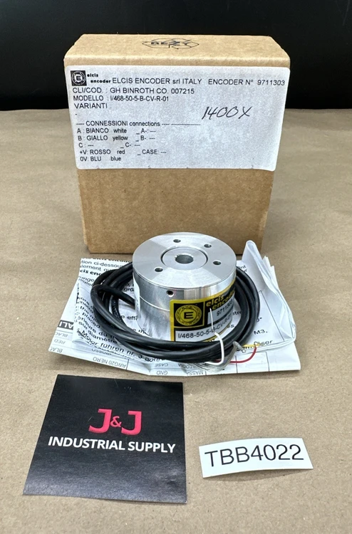 New | in-Stock ELCIS I/468-50-5-B-CV-R-01 Encoders Indiana US | J&J Industrial Supply #518047