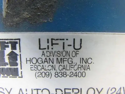 Lift-U Junction Box Control Assembly 24V Auto Deploy