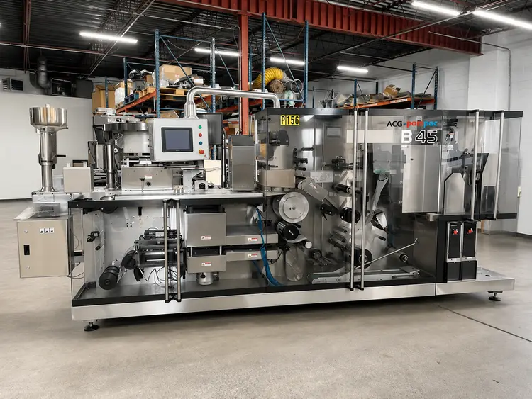 Used ACG B45 Form & Fill Horizontal - Pharma Blisterpack New York US | A&J Machine inc. #1502611