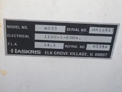 USED HASKRIS R033