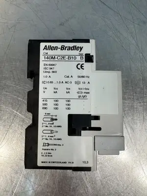 USED Allen-Bradley 140M-C2E-B10