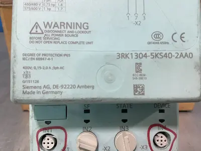 Used SIEMENS 3RK13045KS402AA0 Starters Ohio US | HGR 24 #1520840