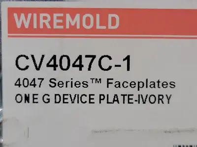 NEW WIREMOLD CV4047C-1