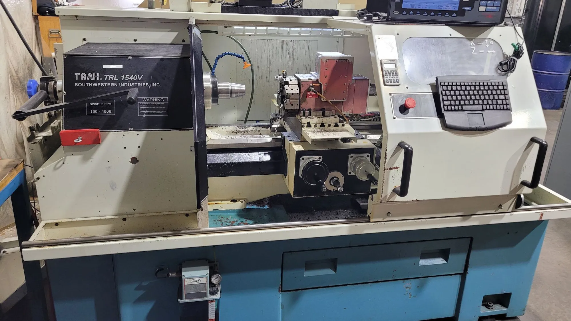 USED 2002 TRAK (SOUTHWESTERN INDUSTRIES) TRL-1540V