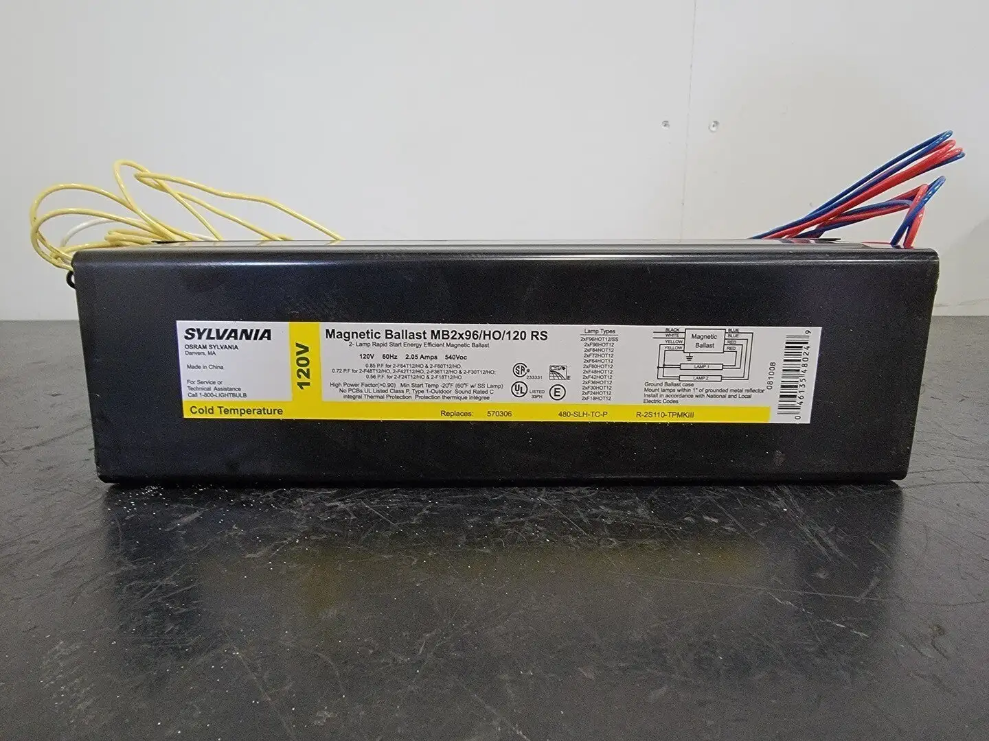 NEW SYLVANIA MB2X96/HO/120 RS