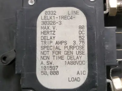 Used AIRPAX LELK1-1REC4-30326-3 Switchgears British Columbia CA | Lenmark #241228