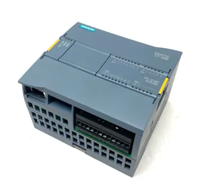 USED SIEMENS SIMATIC S7-1200 COMPACT CPU UNIT 1214F DC/DC/DC