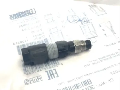 1426313,SACC-M 8MS-3QO-0,5-VA | Phoenix Contact SACC-M 8MS-3QO-0,5-VA Connector 3-Pin Male M8 1426313 - New