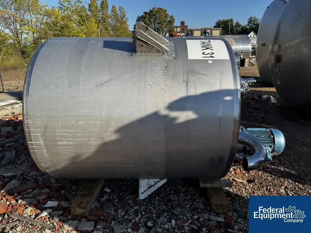 Regev 500 Gal Regev Mix Tank, S/S