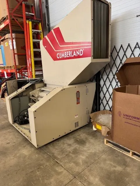 Used CUMBERLAND 1640X Granulators Illinois US | Alan Ross Machinery #993010
