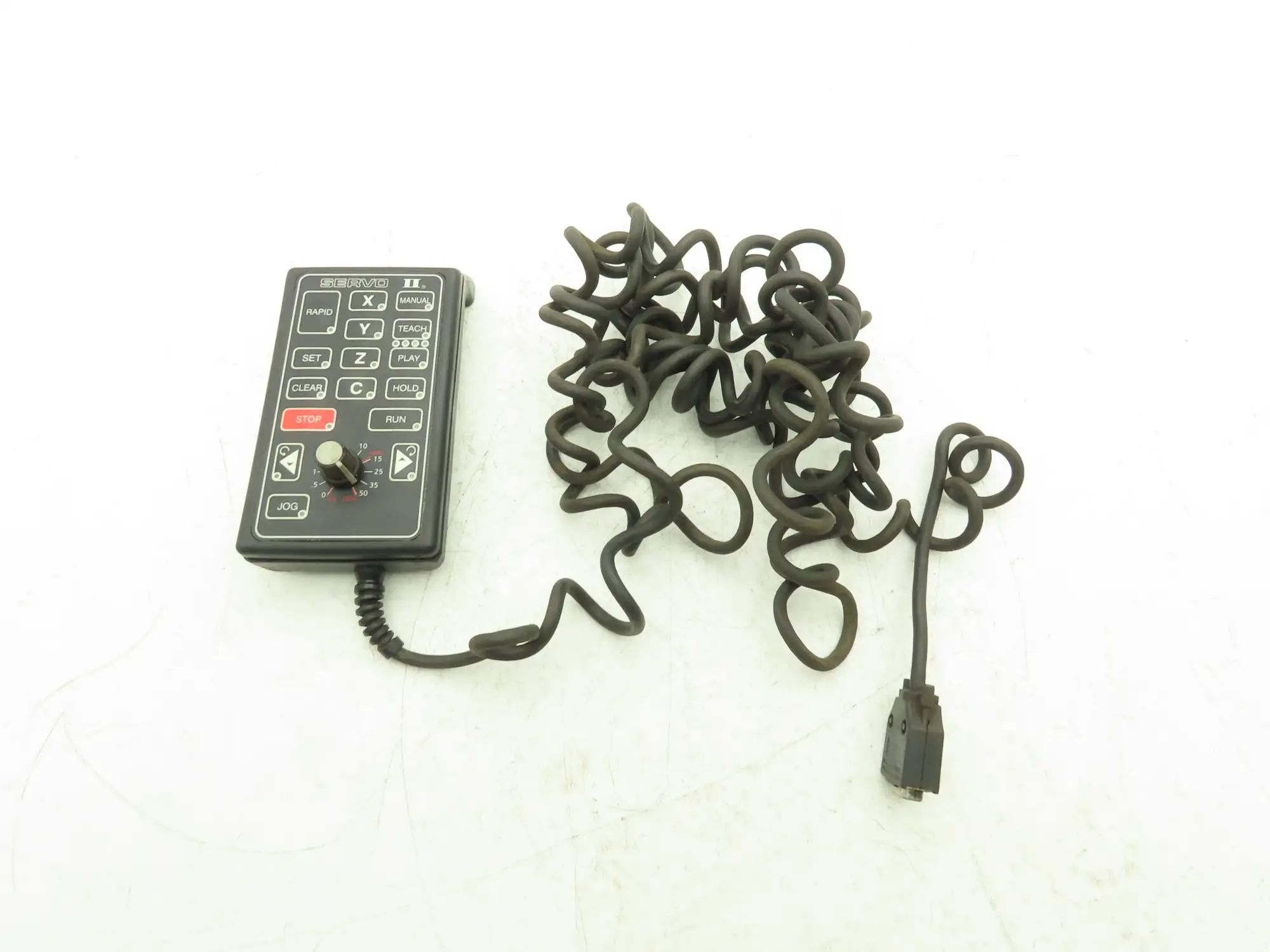 Servo II CNC HMI Teach Controller Pendant Operator W 18' Control Cord