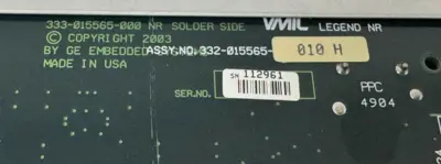 NEW GENERAL ELECTRIC VMIVME-5565