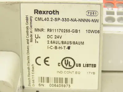 Used BOSCH REXROTH INDRAMAT _UNKNOWN_ PLC Processors Indiana US | Arrow Industrial #1364981