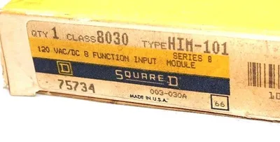 NEW SQUARE D SYMAX 8030-HIM-101 POWER MODULE 8030HIM101