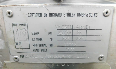 USED RICHARD STIHLER 7 GALLON CONE BOTTOM