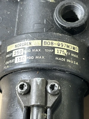 USED Norgren b08-097m3m0