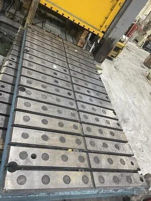 USED NOT LISTED 6" T-SLOTS ON CENTER Tables, Floor & Layout Plates