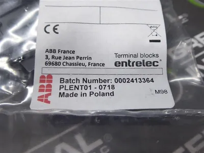 Bag of 20 ABB / entrelec 1SNK705910R0000 EK2.5 Connector End Plates New