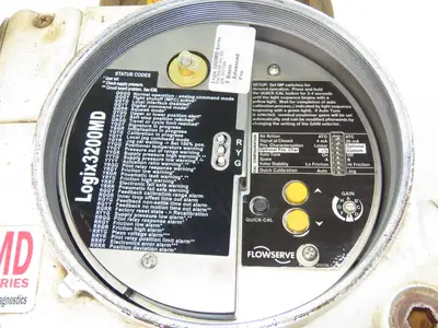 Flowserve Kammer 0350P2 1" Diaphragm Control Valve with Logix 3200IQ Positioner