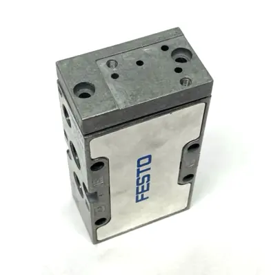 New | in-Stock Festo Solenoid Valve 5/2-way Monostable 19701 COIL REMOVED Solenoid Valves Michigan US | Maverick Industrial Sales #1400694