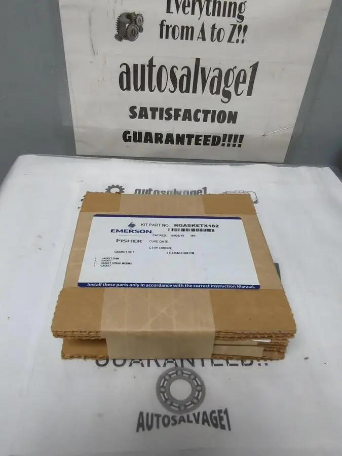 New | in-Stock EMERSON RGASKETX182 Pump & Valve Parts Ohio US | Surplus Asset Holdings #1236302