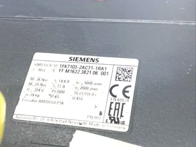 Used SIEMENS SIMOTICS S SYNCHRONOUS MOTOR Encoders | Maverick Industrial Sales #1105974