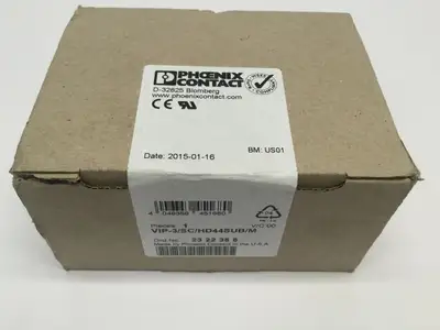 New | in-Stock PHOENIX CONTACT VIP-3/SC/HD44SUB/M Industrial Controls | Maverick Industrial Sales #1107489