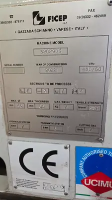 2022 FICEP Energy 3202GDX Beam Lines/ Drill Lines | Wheeler Machinery Sales (11)