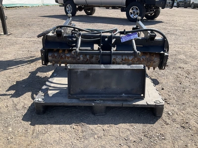 Erskine Mini Skid Steer Soil Conditioner  Quick Attach Hydraulic Powered