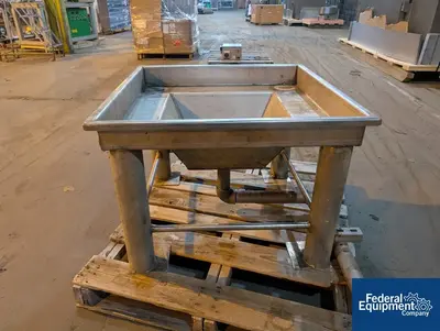 N/A stainless steel hopper