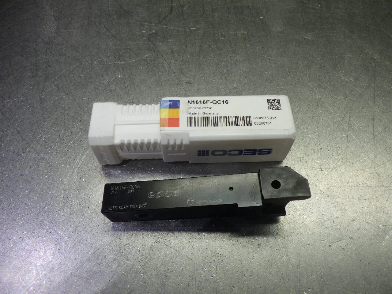 SECO 16mm x 16mm Coolant Thru Lathe Tool Holder N1616F-QC16 (LOC3604)
