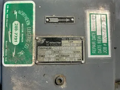 Used RIETSCHLE CL 40 DVL Pumps Ohio US | HGR 24 #1324889