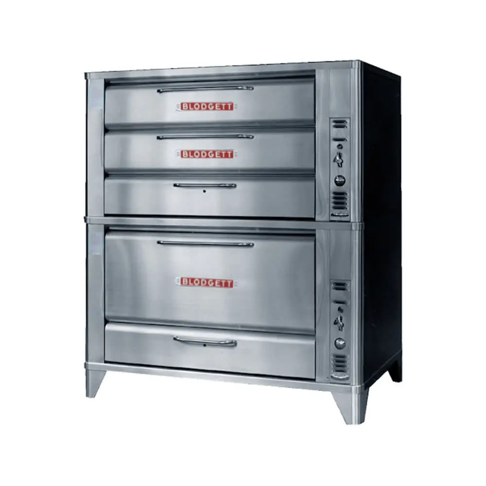 Blodgett 981-966 Floor Model Triple Multi-Purpose Deck Oven - Natural Gas