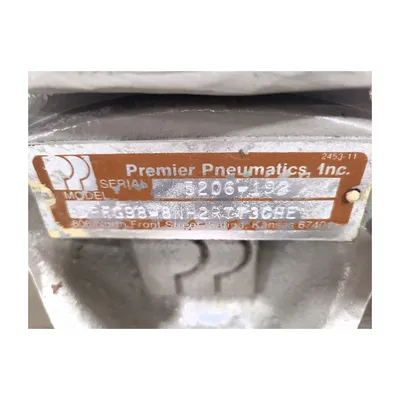 USED PREMIER PNEUEMATICS INC. HDRFG98-NH2RTT3CHE