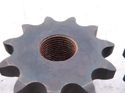 Martin 60B11 #60 Roller Chain Sprocket 11-Tooth 1" Threaded Bore  Lot of 3