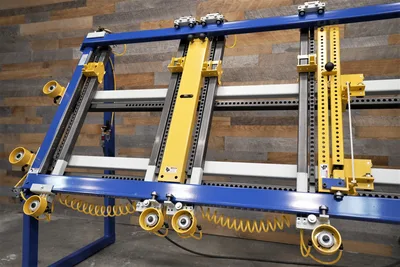 JLT #717C-CHBB Large Capacity Double Door Miter Door Clamp
