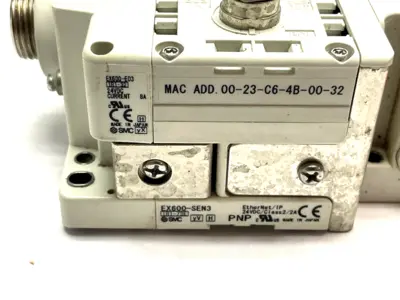 SS5Y3-10S6EB3-12F-N3 | SMC  Ethernet IP Manifold Assembly - Used