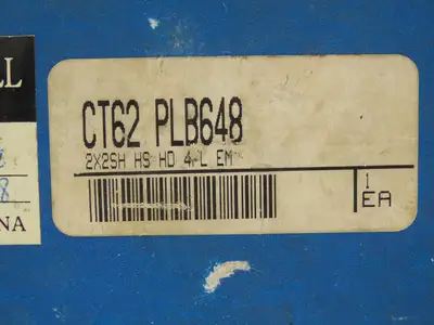 Harbin CT62 PLB648 Heavy Duty End Mill 2" Dia 4-Flute 11.75"L HS Steel