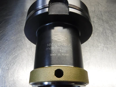Mapal HSK100A to HSK63A Modular Reducer 100mm Projection MN5033-10-K (LOC3041)