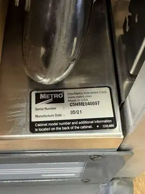 New | in-Stock Metro Old Stock Metro C515-HFC-U C5 1 Series Non-Insulated Heated Holding Cabinet 120V Heated Cabinets & Displays Illinois US | Falcon Restaurant Supply #1375042