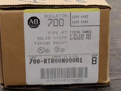 NEW ALLEN-BRADLEY 700-RTR00N000A1