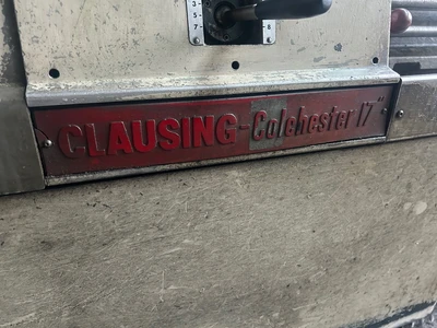 Clausing Colchester 17″ x 80″ Manual Engine Lathe