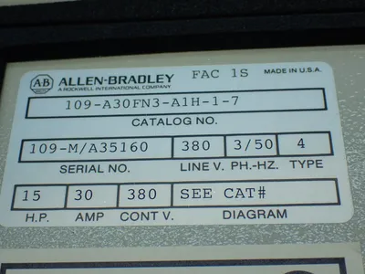New | in-Stock ALLENBRADLEY 109130PN3A1H17 Starters | HGR 24 #748030